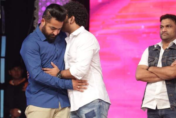 jr ntr devi sri prasad emotional nannaku prematho audio launch