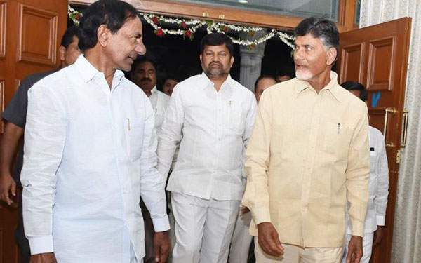 kcr invitation to chandrababu naidu