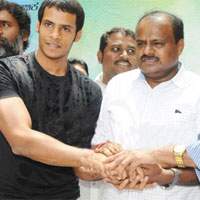 vijayendra prasad movie with debut hero nikhil gowda