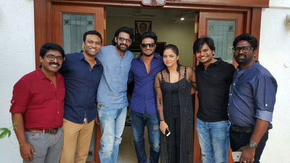 prabhas promoting bhale manchi roju movie