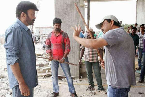 rajashekhar and ramgopal varma at pattapagalu movie