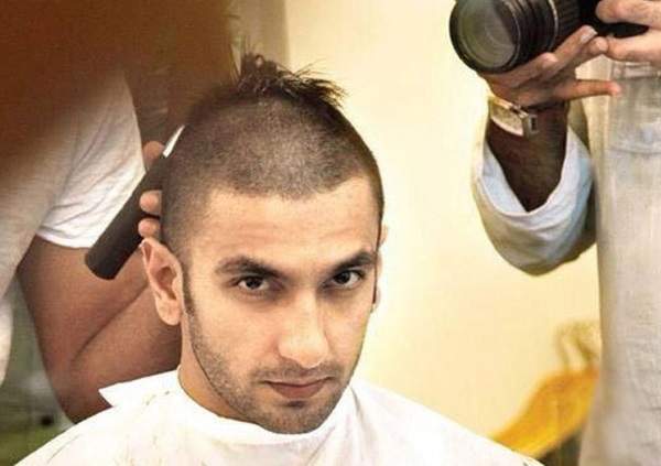 ranveer singh bald look secret story