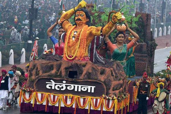 telangana tableau in republic day parade