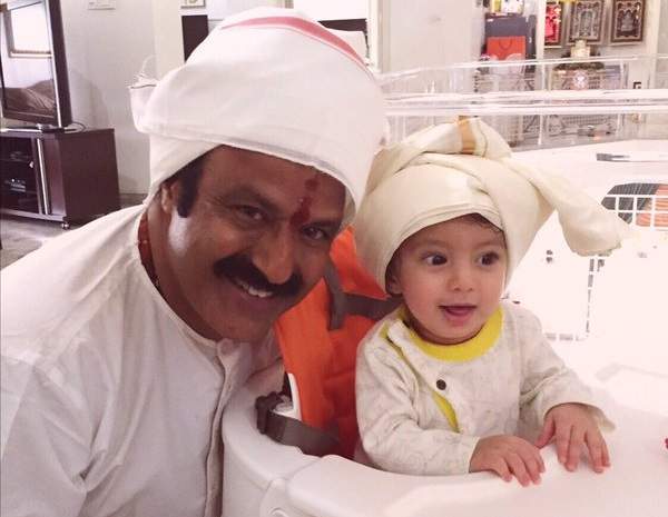 Balakrishna devansh rare photo