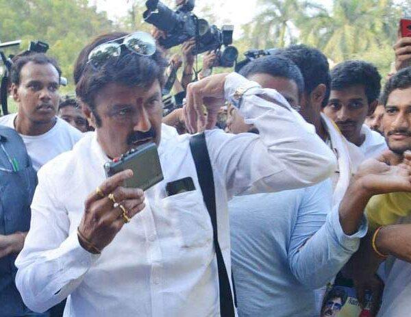 Balakrishna staright forward comments on fans