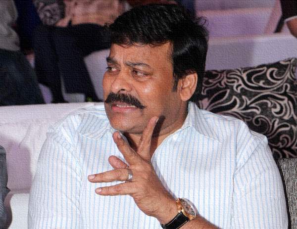 Chiranjeevi new look for kaththi remake