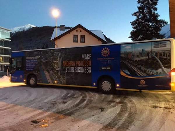Davos AP bus