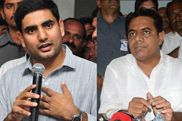 KTR Vs Nara lokesh