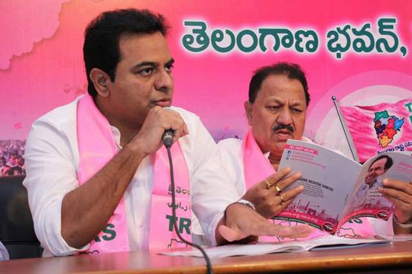 KTR comments on modi