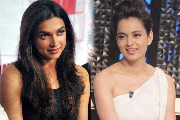 Deepika Padukone  Kangana cat fight in public