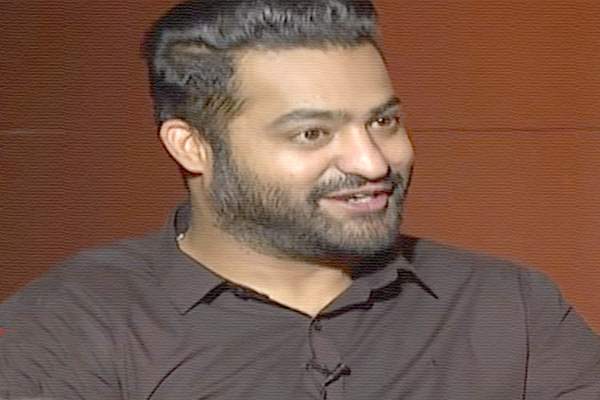 NTR about his new beard look