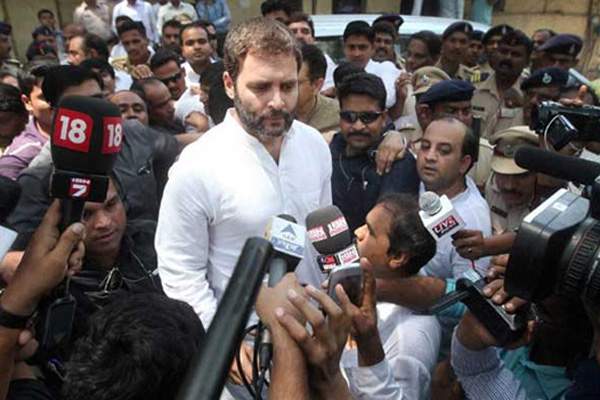 Rahul Gandhi's emergency trip to Hyderabad