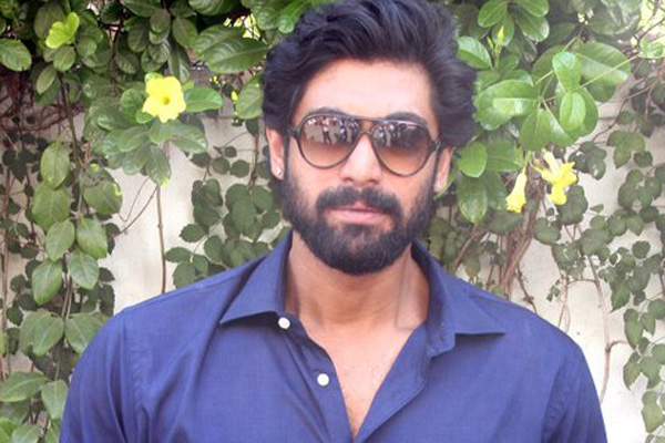 Rana daggubati Okays a story, needs a director