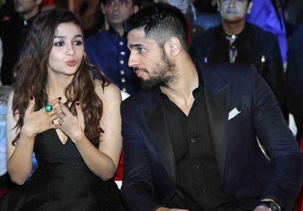 Siddarth Malhotra and Alia Bhatt