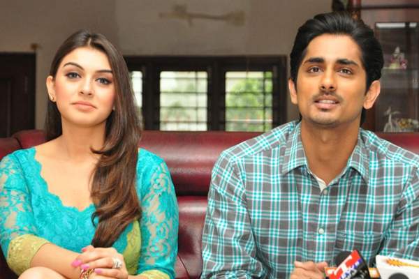 Siddharth about hansika