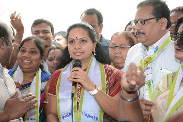 TRS Kavitha says TDP is finished in Hyderabad