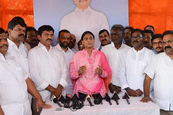 YS sharmila paramarsa yatra