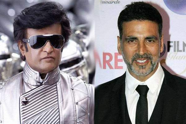 akshay kumar rajinikanth ethiran2.0