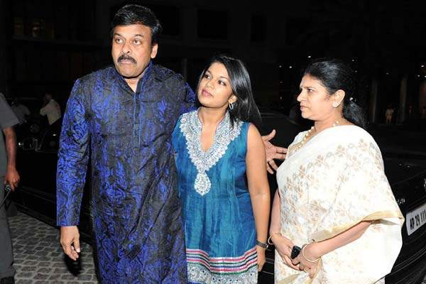 Media Chases chiranjeevi daughter srija