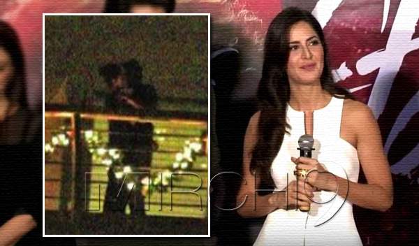 Ranbir Kapoor and Katrina Kaif balcony kiss