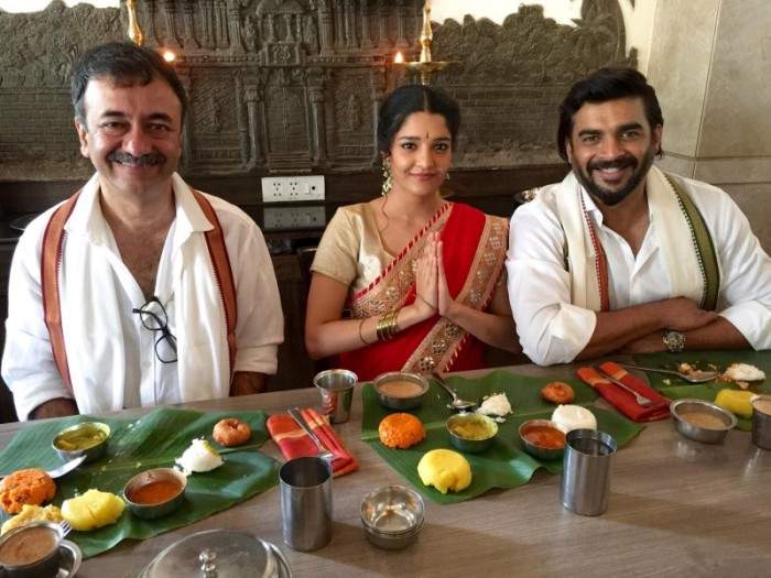 madhavan lungi breakfast pics