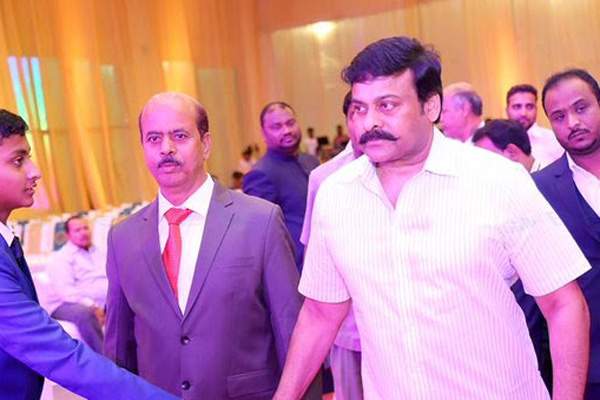 megastar Chiranjeevi new look