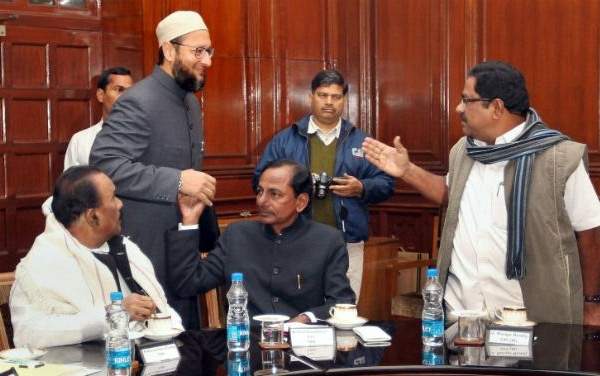 Owaisi to shock KCR