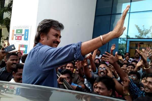 Rajnikanth and Amy Jackson in Bolivia