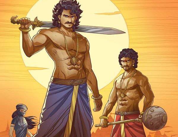 Baahubali world in comics