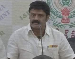 Balakrishna irritated with question on Chiranjeevi!