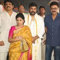 Chiranjeevi at Film Nagar Daiva Sannidhanam New Temples Inauguration
