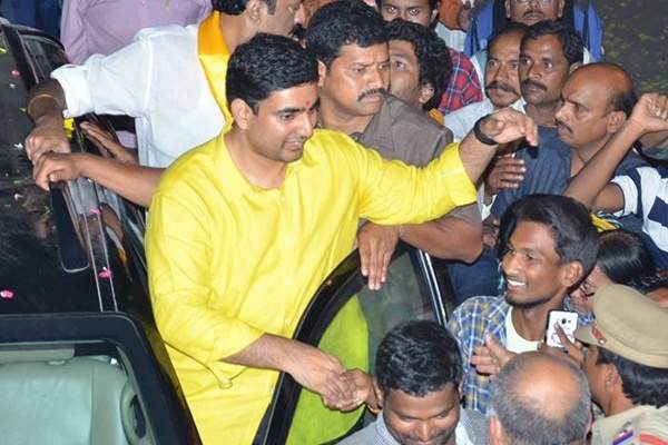Did Naidu played a risky game with Lokesh?