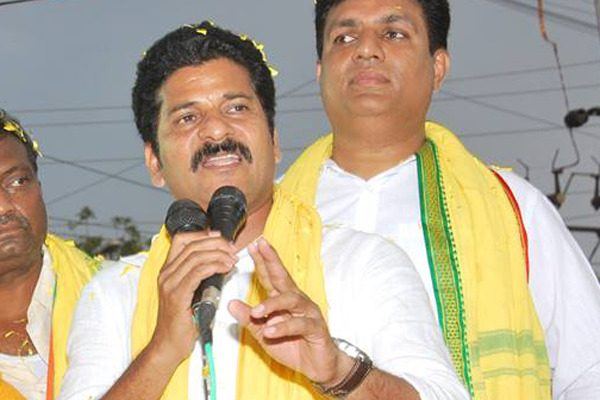 Errabelli and Revanth fight out for LP Office!