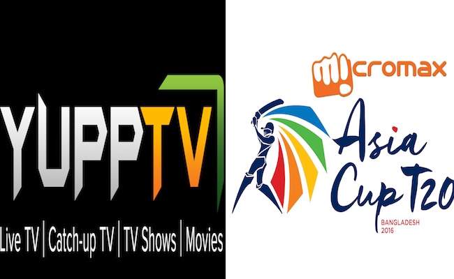 YuppTV bags the exclusive digital media rights for the Asia Cup 2016”