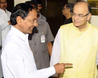 Jaitley gives a hope on KCR's longstanding demand