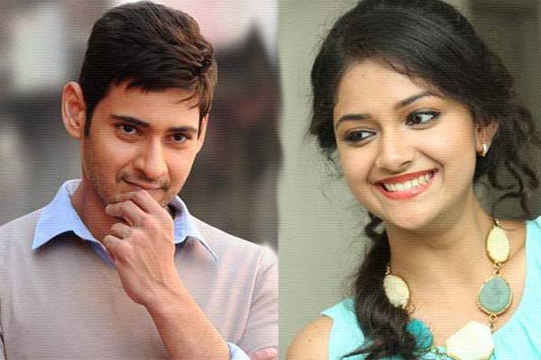Keerthi suresh to romance with mahesh-babu
