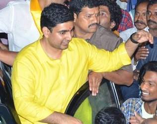 Did Naidu played a risky game with Lokesh?