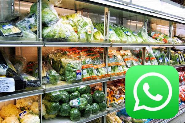 Order fresh vegetables on WhatsApp!