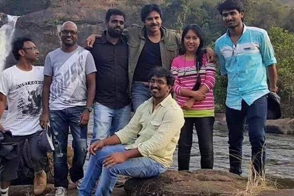 Pawan Kalyan Sardaar Gabbar singh on location
