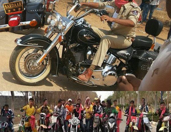 Pawan kalyanSardaar gabbar singh working stills