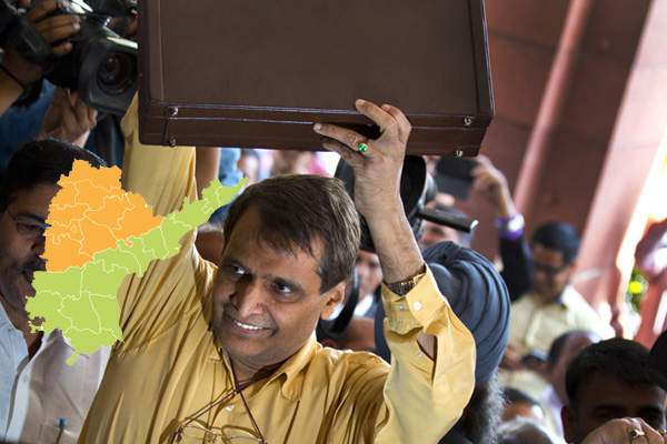 Railway budget Telangana Andhra Pradesh