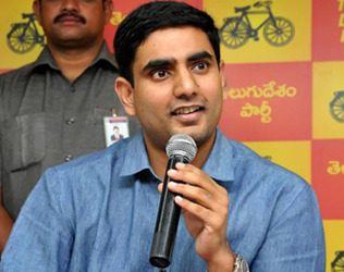 TRS blackmailed settlers - Lokesh