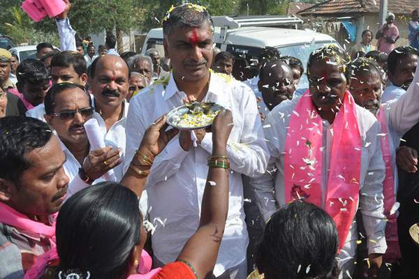 TRS conquers Narayankhed with sensational majority!