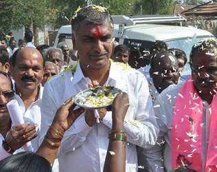 TRS conquers Narayankhed with sensational majority!