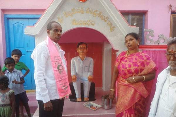 marble temple for KCR