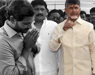 nara chandrababu naidu ys jagan mohan reddy