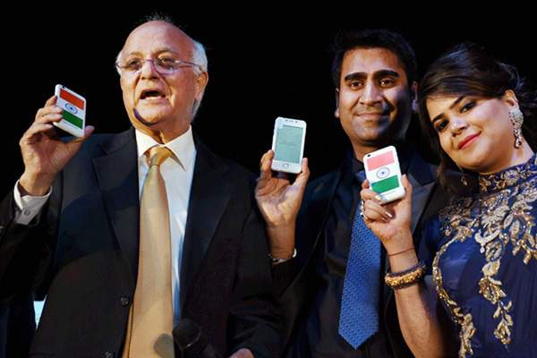ringing bells freedom251 smart phone