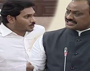 Acham Naidu Vs YS Jagan