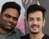 Akhil with Director Vamshi Paidipally