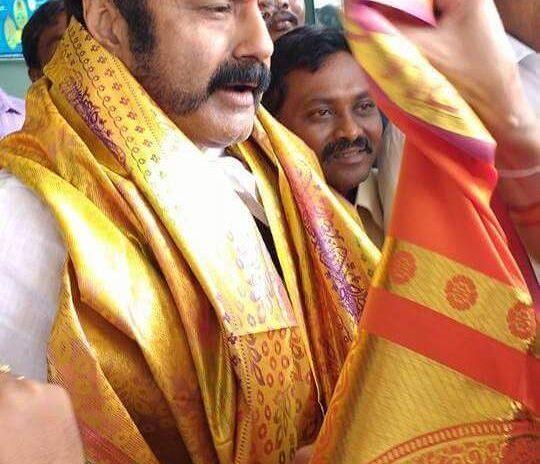 Balakrishna 100th movie look